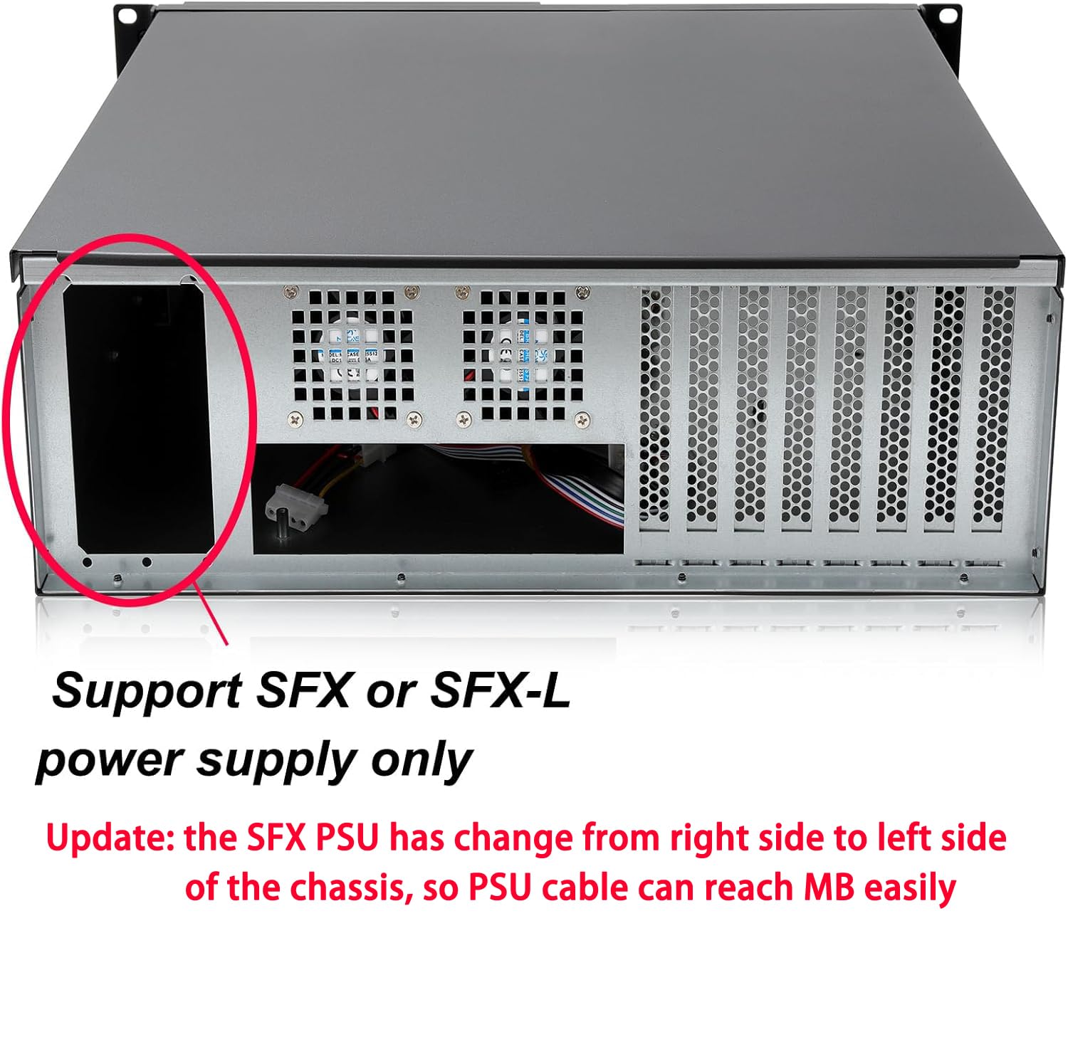 Amazon.com: RackChoice 3U Server Chassis Rackmount Case with 3x5